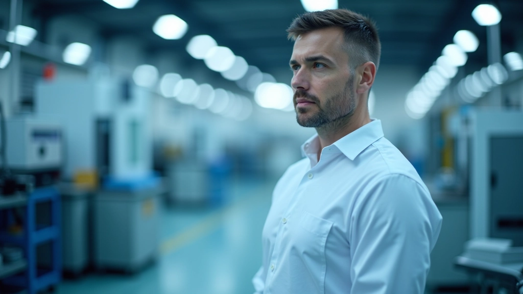 Usine de fabrication industrielle représentant l'aéronautique et la pharmacie